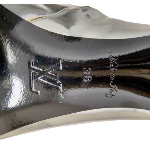 Louis Vuitton Boots Women Silver Patent Leather Size 38 - Picture 8 of 8